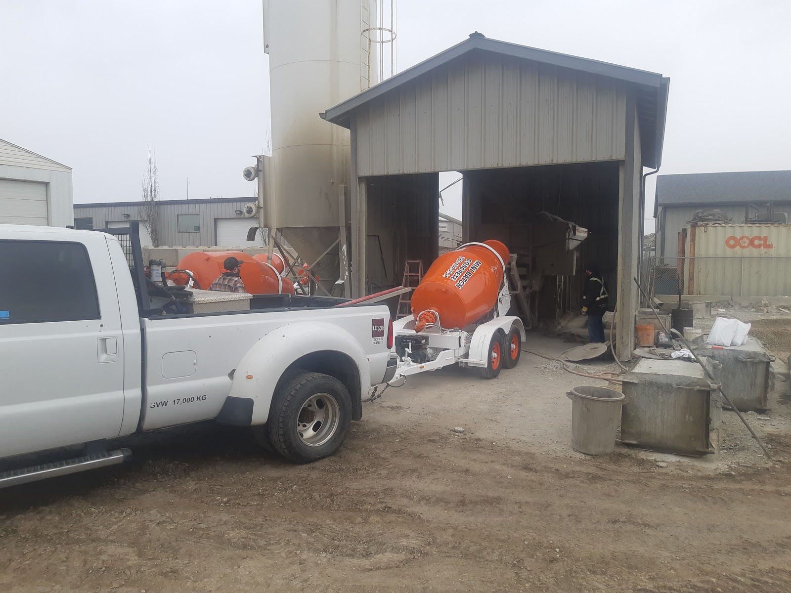 Mini Batch Concrete Inc — concrete trailer in Edmonton
